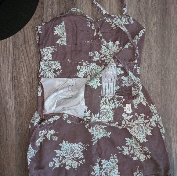 Wilfred Floral Bustier Convertible Dress Size 2 - Picture 3 of 6